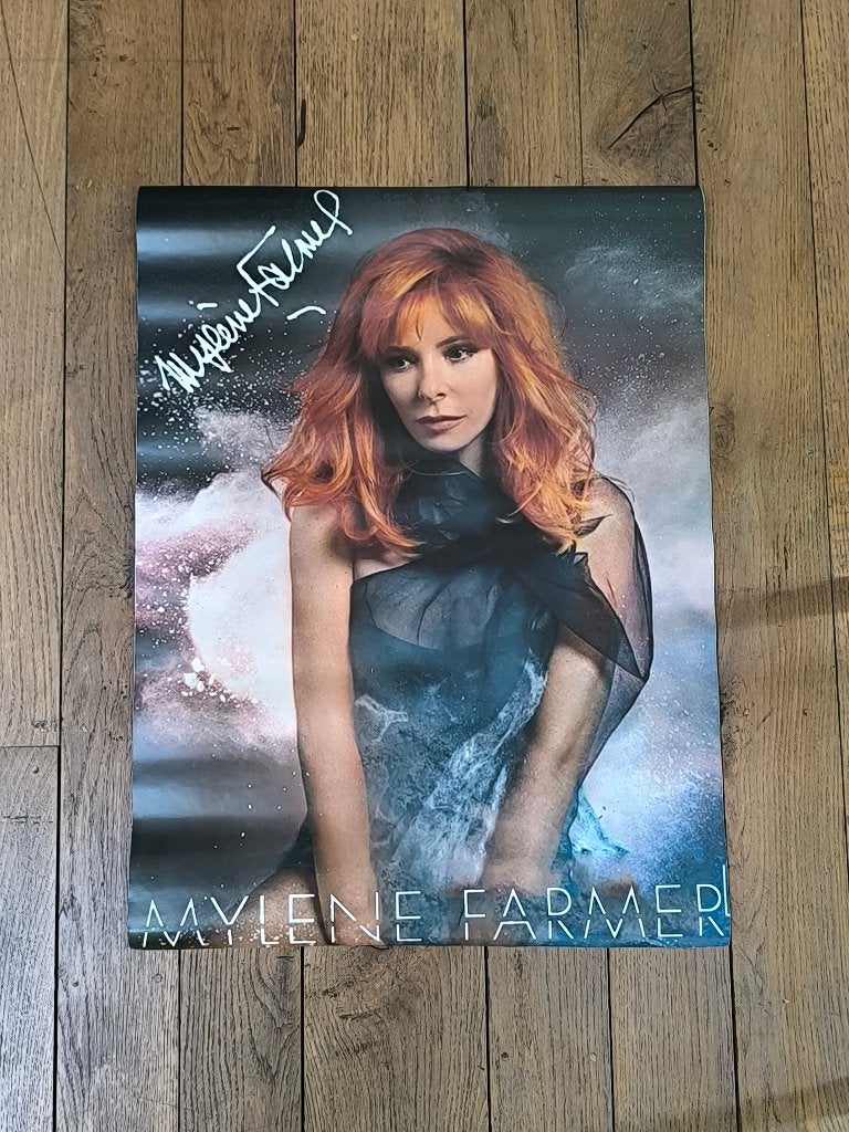 Affiche / poster de Mylène Farmer tournée Nevermore 2023, Collections, Posters & Affiches, Enlèvement ou Envoi, Rectangulaire vertical