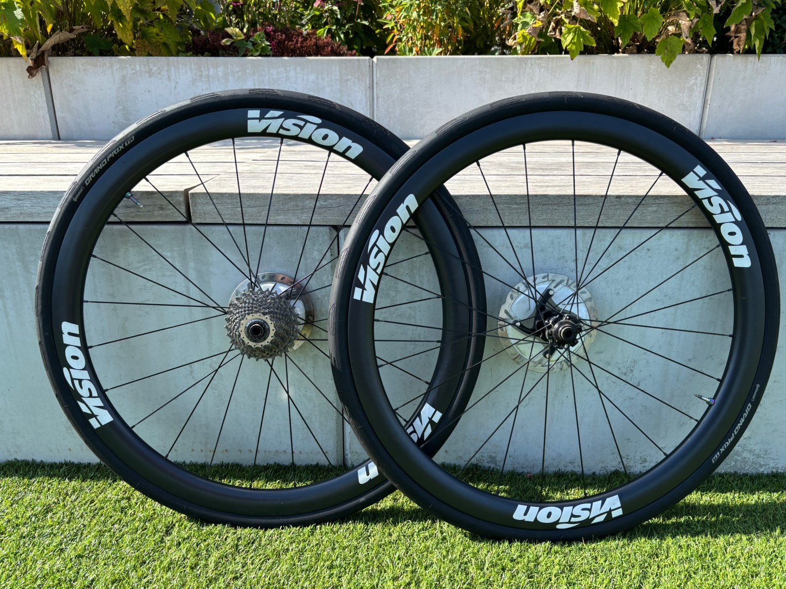 Wielset Vision 40mm carbon, Fietsen en Brommers, Wiel, Gebruikt, Ophalen of Verzenden, Racefiets
