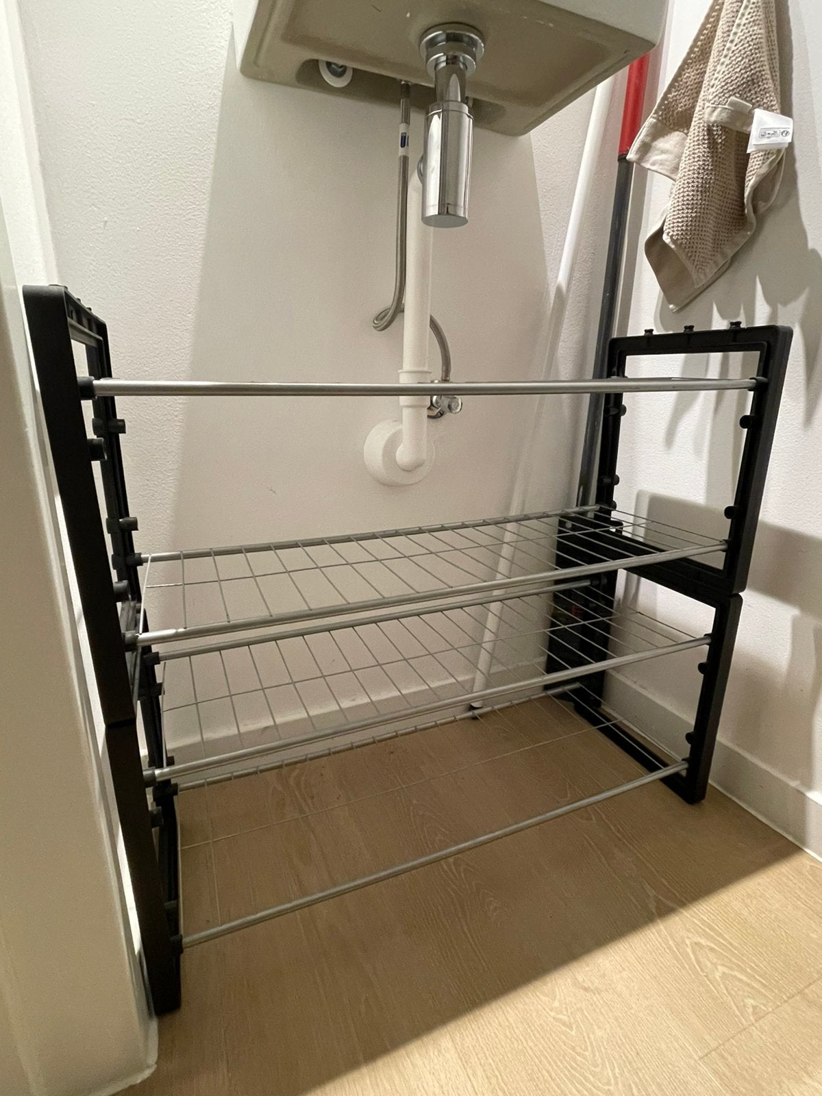 Meuble / Étagère à chaussures modulaire 4 niveaux, Jardin & Terrasse, Enlèvement, Comme neuf
