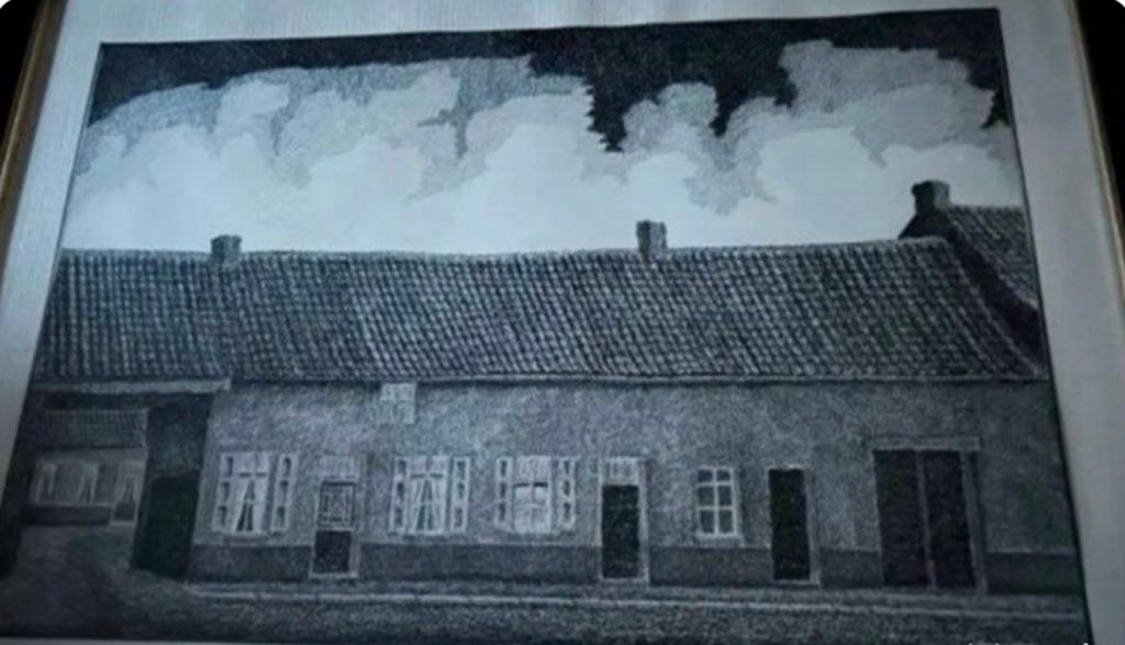 Oud schilderij gesigneerd door Boussu, Antiek en Kunst, Ophalen, Gesigneerd