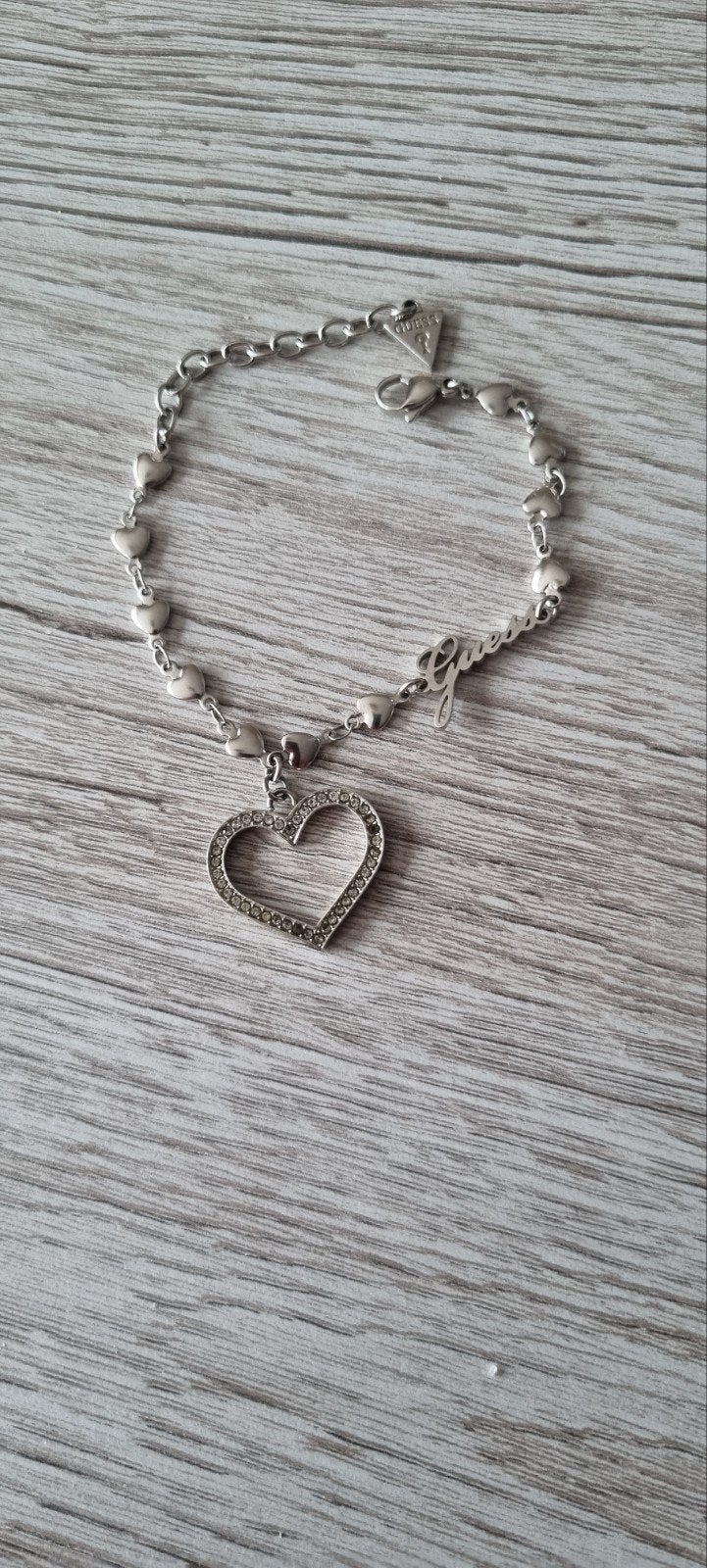 armband met hart van guess, Ophalen