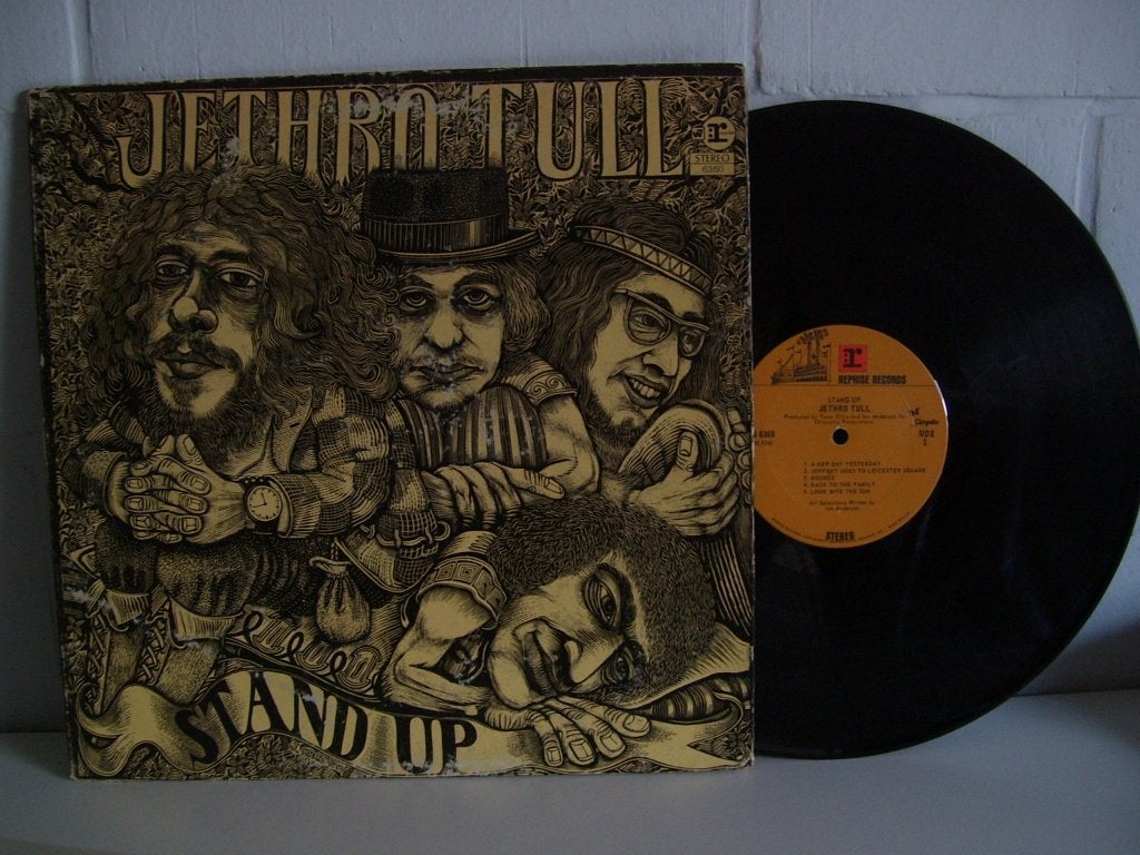 JETHRO TULL  stand up, Enlèvement ou Envoi, Pressage original, Utilisé, Blues rock