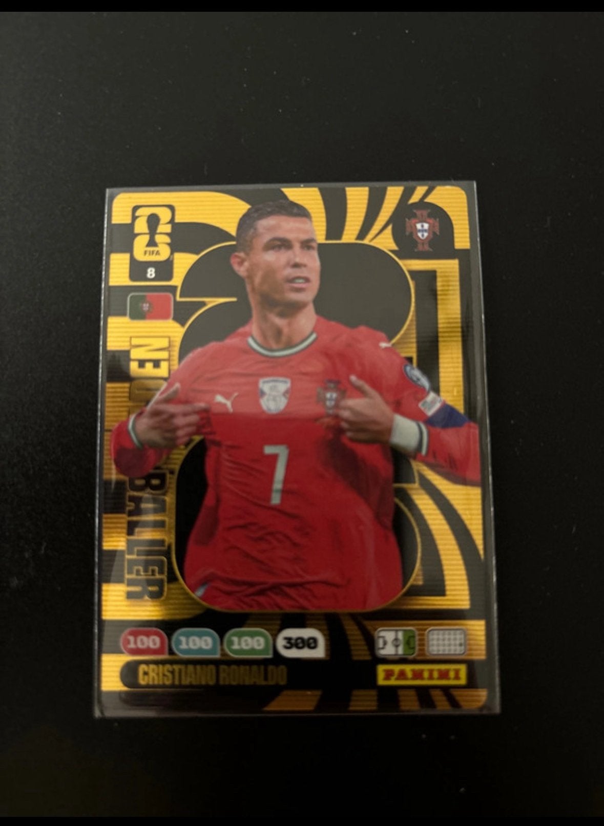 Ronaldo te koop panini, Verzenden, Zo goed als nieuw