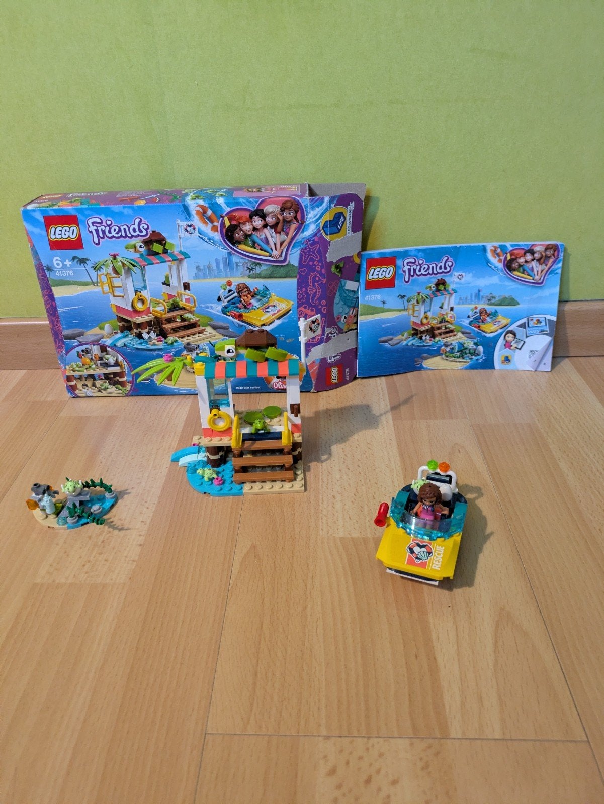 Lego Friends schildpadden reddingsactie, Instructions incluses, Lego, Ensemble complet, Friends