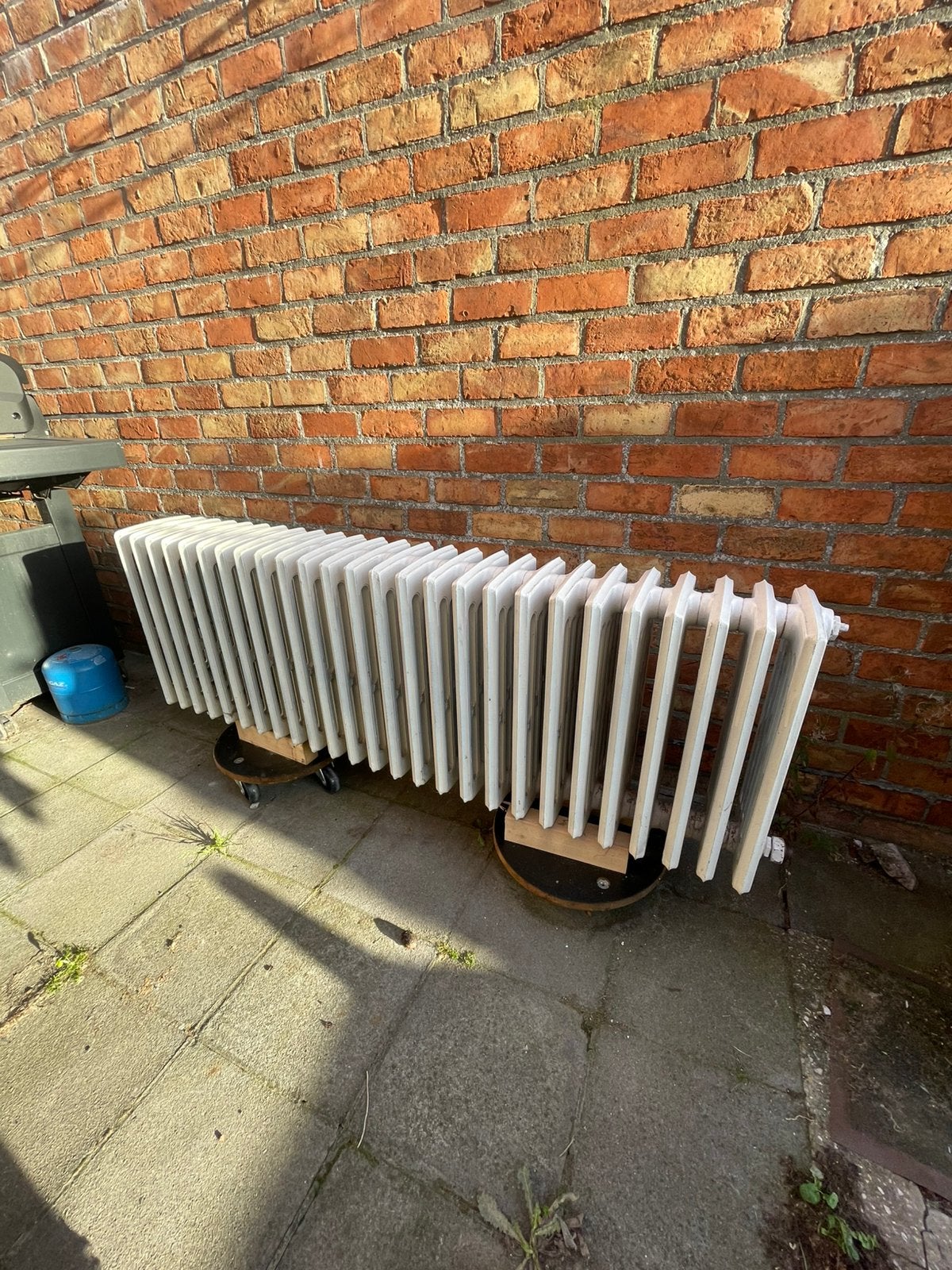 Gietijzeren radiator, Doe-het-zelf en Bouw, Ophalen, Gebruikt, Radiator