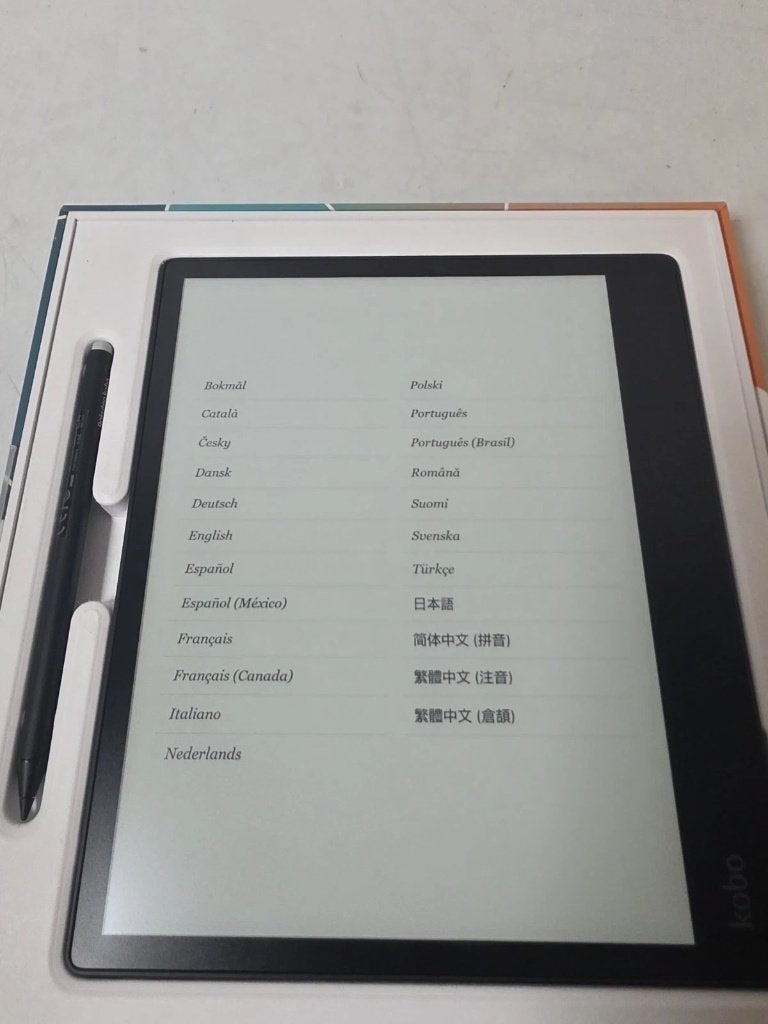 Kobo Elipsa 2e E-reader, Computers en Software, Ophalen, Kobo, Zo goed als nieuw, 10 inch of meer