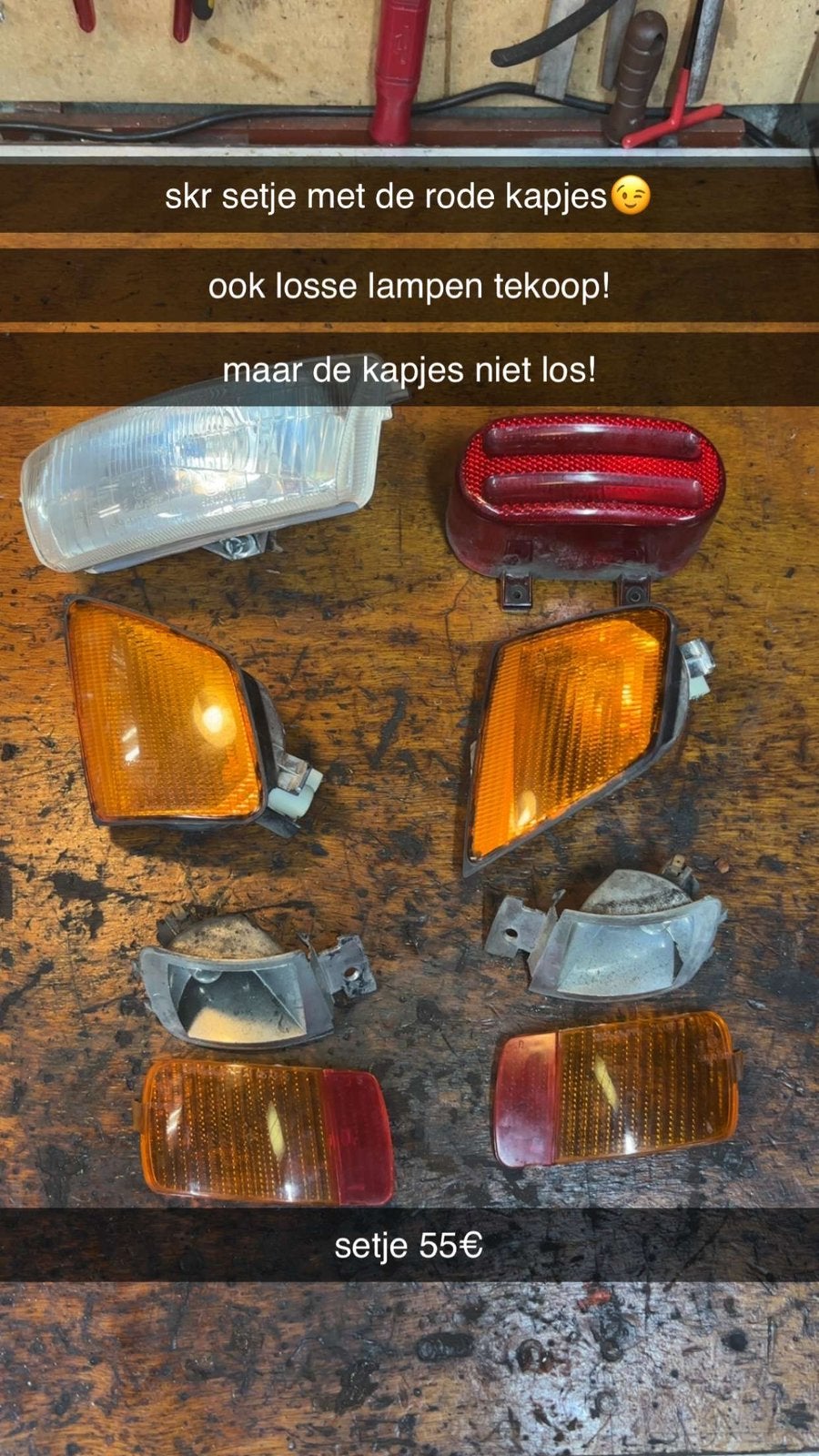 skr lampen, Fietsen en Brommers, Ophalen of Verzenden