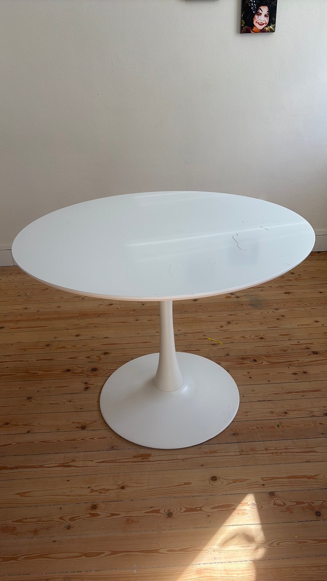 Rond tafeltje, Huis en Inrichting, Ophalen, Gebruikt, Rond, 75 cm of meer