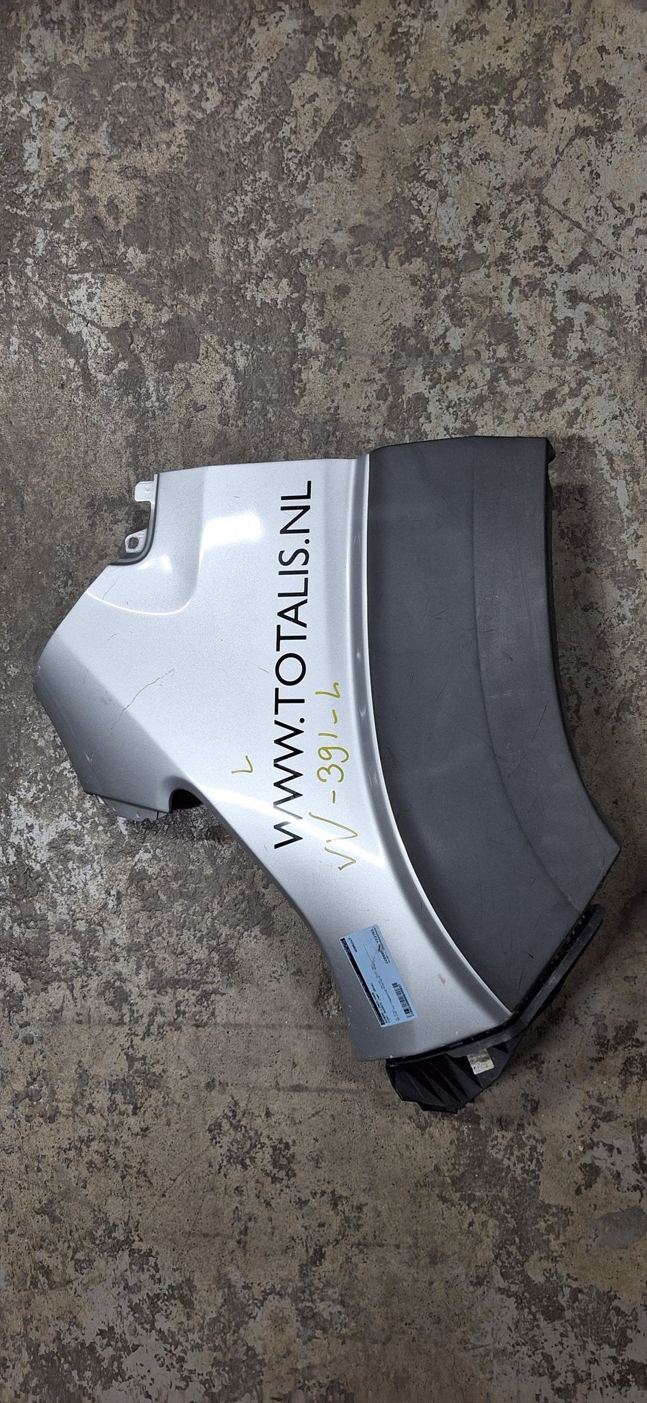 Fiat Ducato Spatbord Links-voor vanaf 2016 Zilver Metallic O, Auto-onderdelen, Gebruikt, -, -, Ophalen of Verzenden