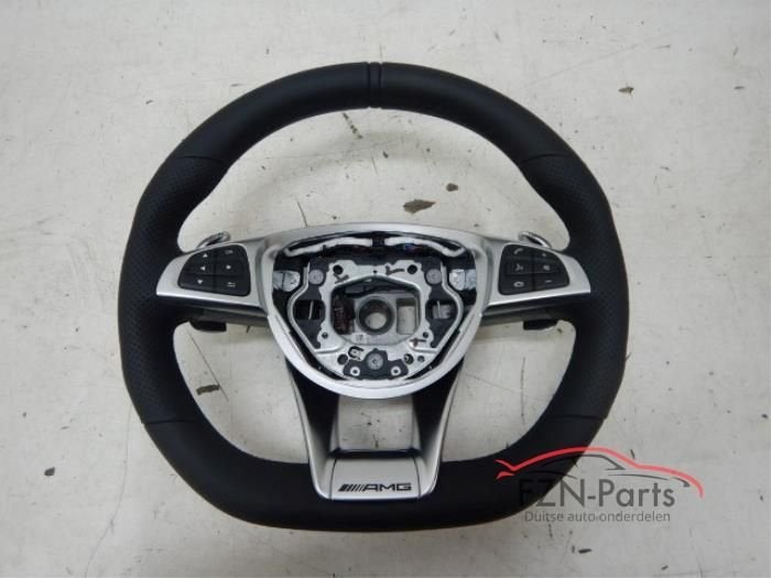 Mercedes-Benz GLE/ML CLS SL AMG Stuur Leer MF+F1, Ophalen of Verzenden, Gebruikt