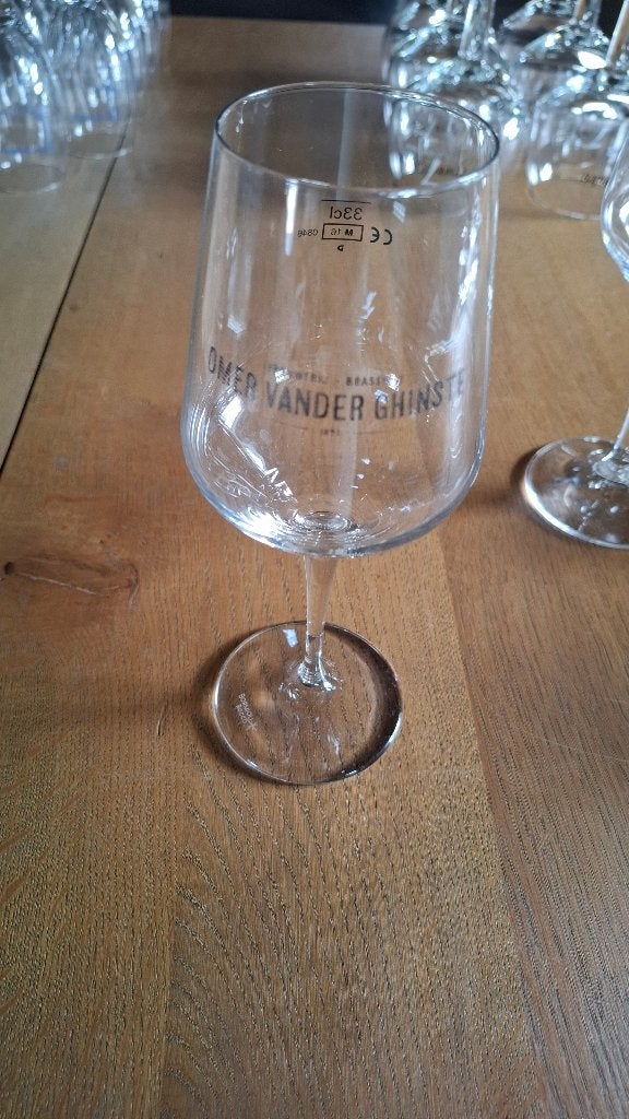 1 glas Omer Vandenginste, Collections, Enlèvement