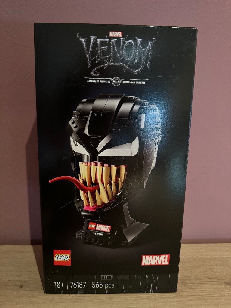 76187 LEGO Venom helm, Lego, Nieuw, Ophalen of Verzenden, Complete set