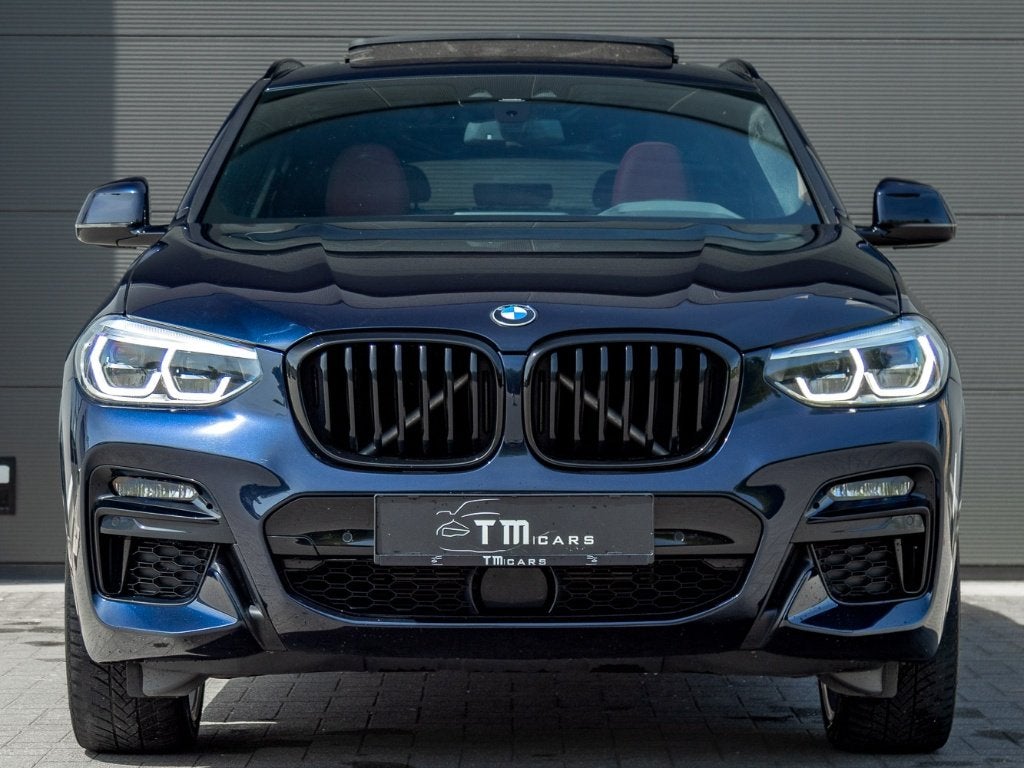 BMW X4M Pano dak head-up, Automaat, Euro 6, 2995 cc, Blauw