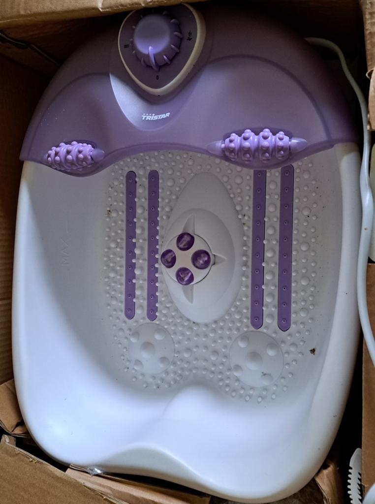 Bain de pieds avec fonction bulle JAMAIS UTILISÉ !, Enlèvement