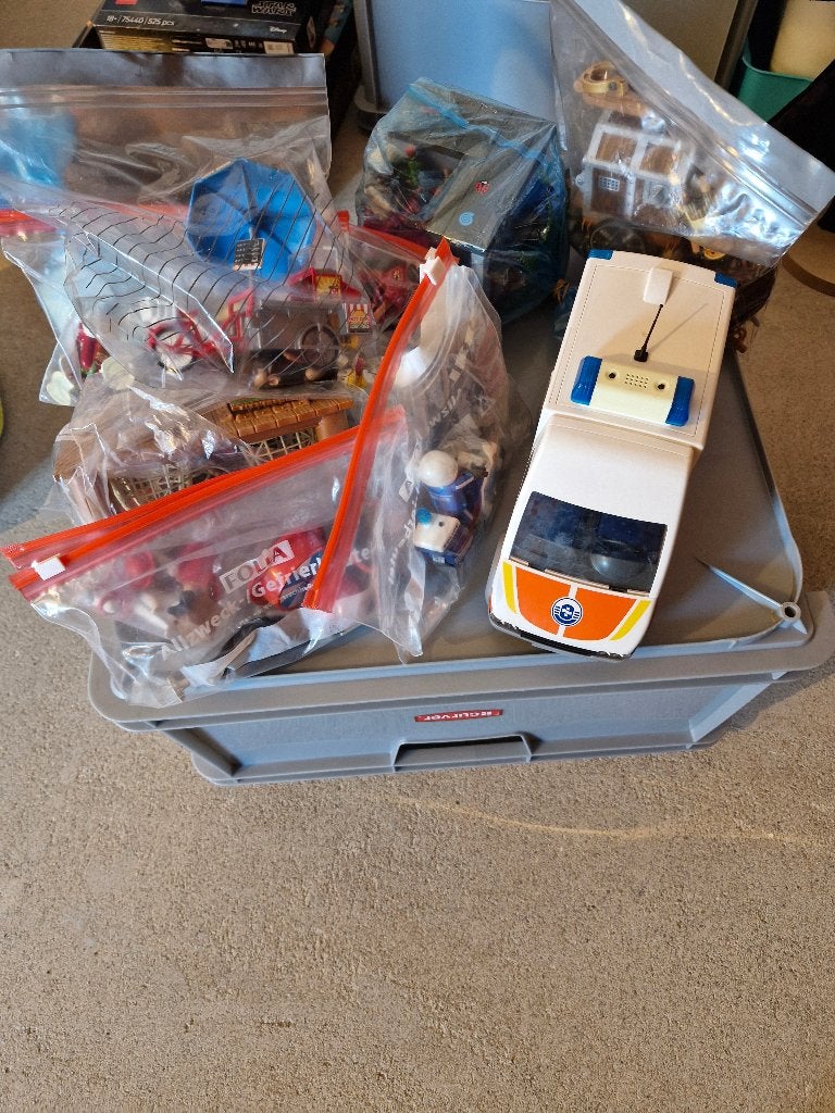 Playmobil, Ophalen, Gebruikt