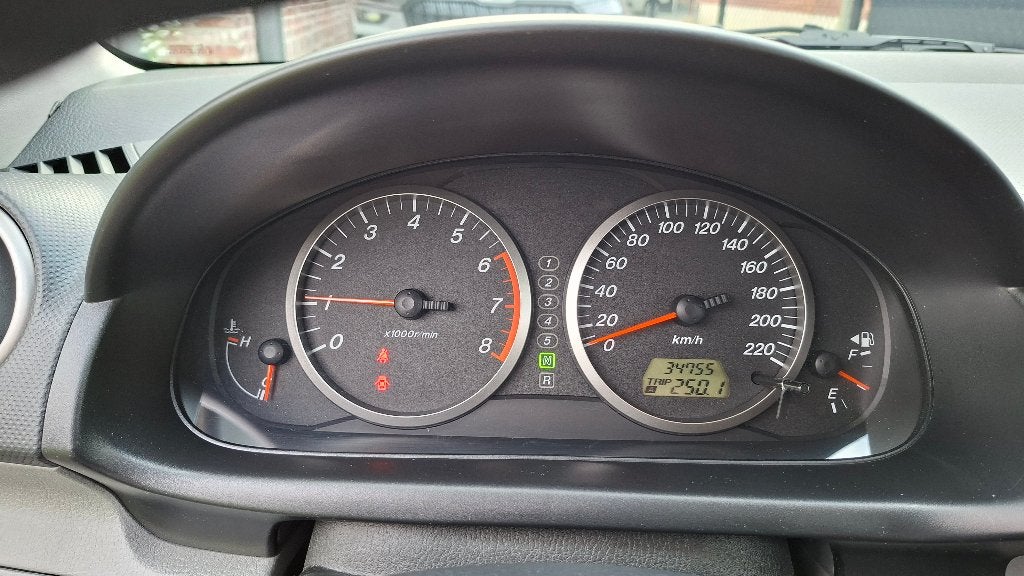 MAZDA 2 1.4i 2005 AUT. 34 700 KM 1ER PROP. CONTROLE VIERGE., Autos, Argent ou Gris, 5 portes, 152 g/km, Break