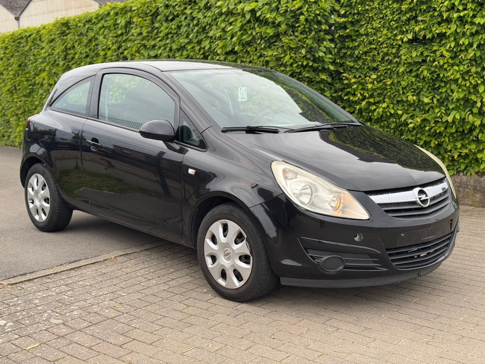 OPEL CORSA / AUTOMAAT! / AIRCO! / GEKEURD VVK!, Auto's, Stof, Zwart, Zwart, 5 zetels