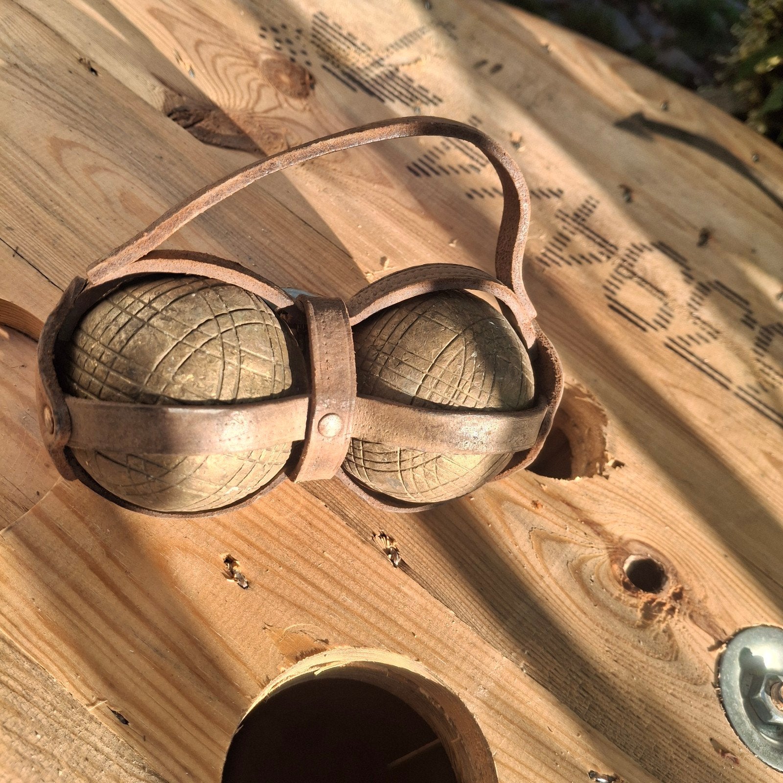 ancienne paire de boules pétanque, Enlèvement ou Envoi
