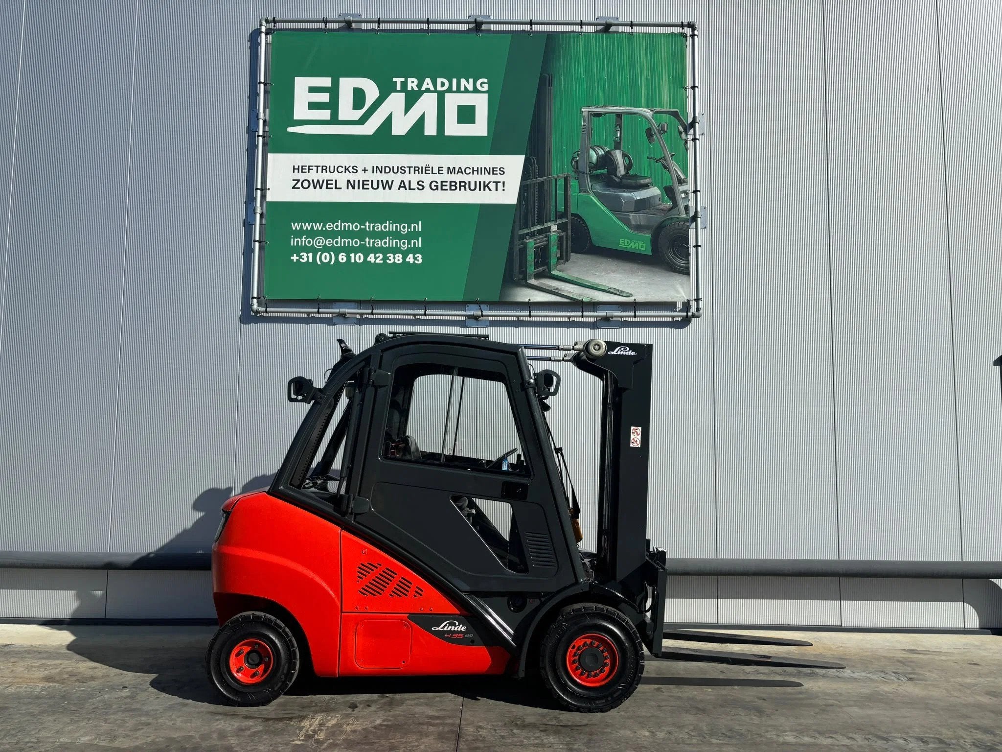 Linde H35 Diesel Heftruck (bj 2016), 3000 tot 4000 kg, Diesel, Heftruck, Linde