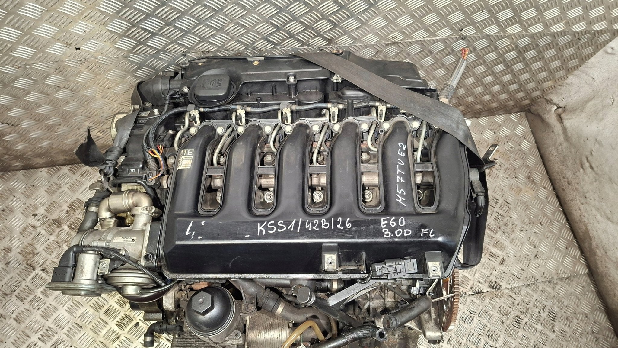 Moteur 306D3 Complet E92 E61 BMW E90 E91 E93 X5 E60 X6 X3, Verzenden, Gebruikt, Overige automerken