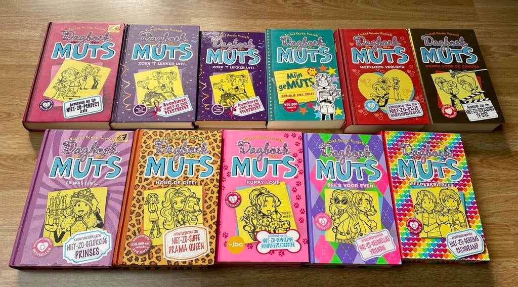 Dagboek van een muts €7 per boek, Boeken, Ophalen, Zo goed als nieuw