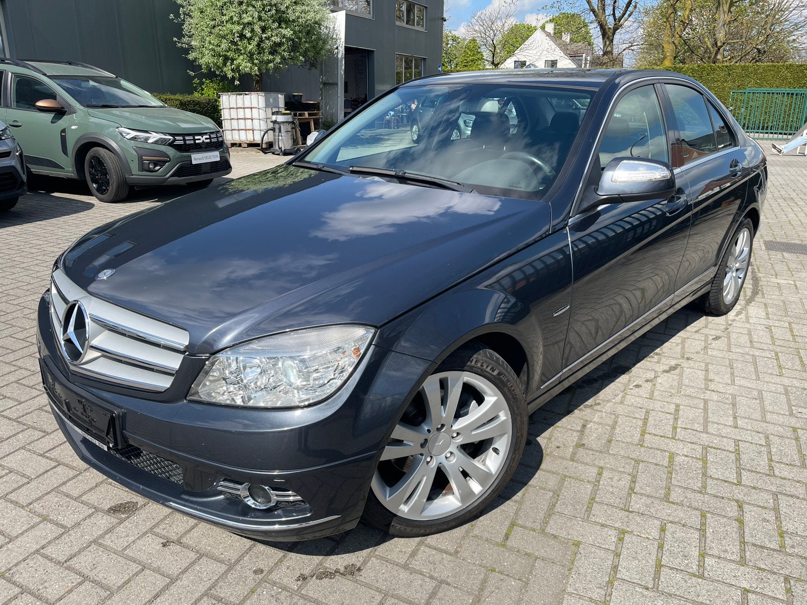 C 200 CDi AIRCO/LEDER!!!!!!, Auto's, Mercedes-Benz, 100 kW, 4 deurs, Zwart, Leder