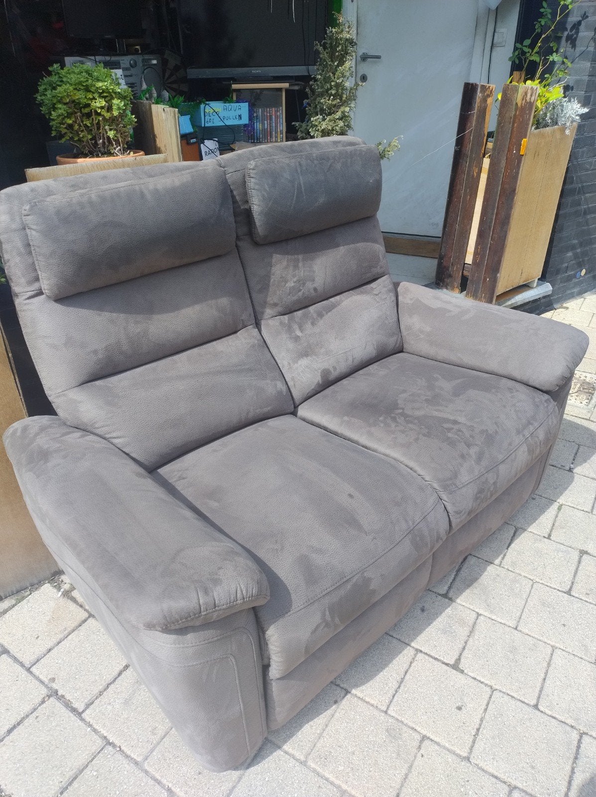 L 1M53Cm B 53 Cm, Huis en Inrichting, Zetels | Zetels, Ophalen, Kunststof, Tweepersoons, Rechte bank