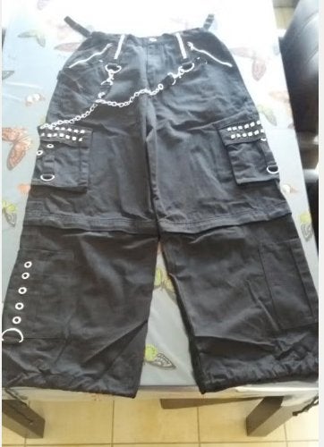 Gothic Broek (Nieuwstaat), Ophalen of Verzenden, Nieuw, Maat 48/50 (M), Zwart