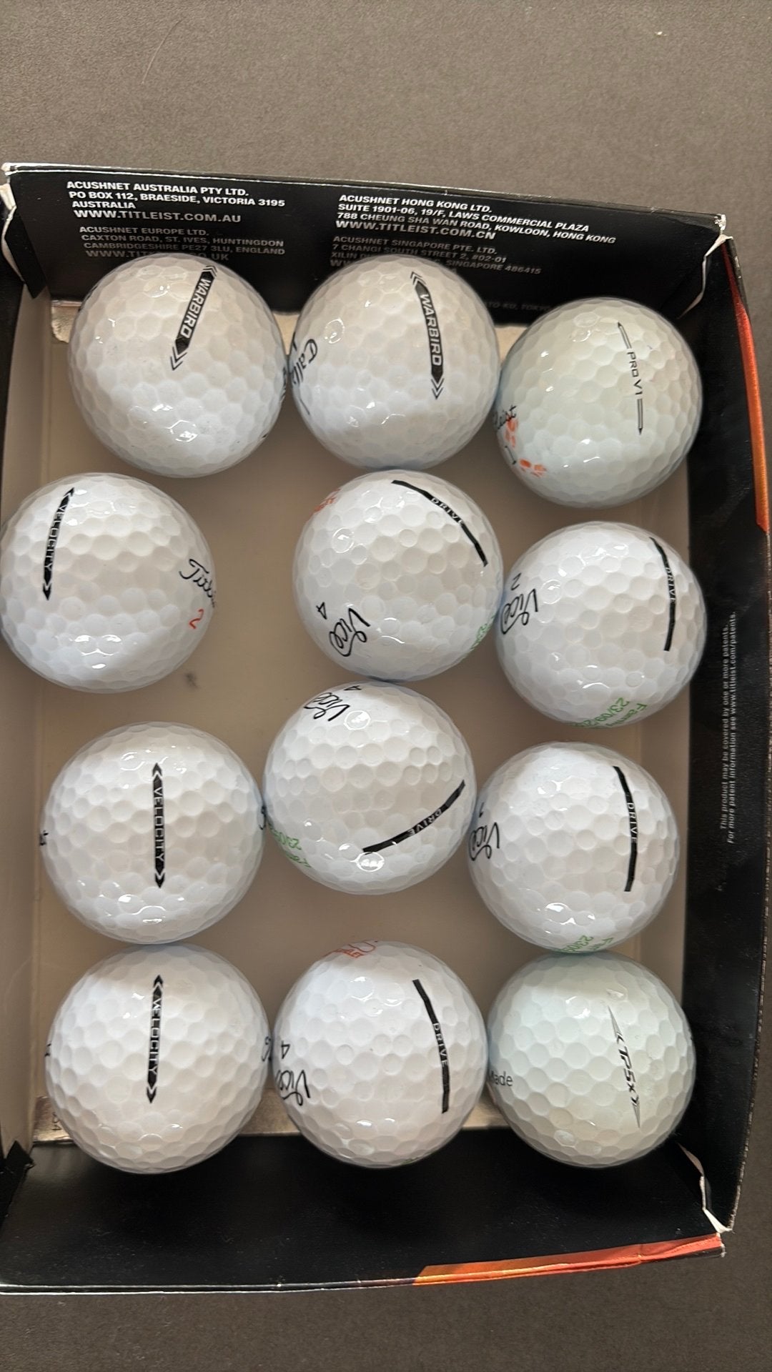 Balles de golf NEUVES, Sport en Fitness, Golf, Ophalen of Verzenden, Zo goed als nieuw, Bal(len), Callaway