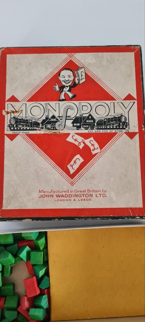 Oude versie Monopoly spel, Hobby en Vrije tijd, Ophalen