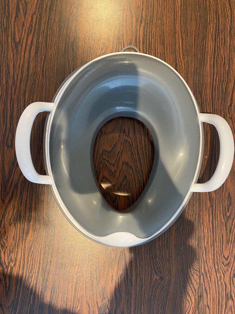 Wc verkleiner bril met handvaten, Kinderen en Baby's, Ophalen of Verzenden, Zo goed als nieuw, Overige typen, Overige merken