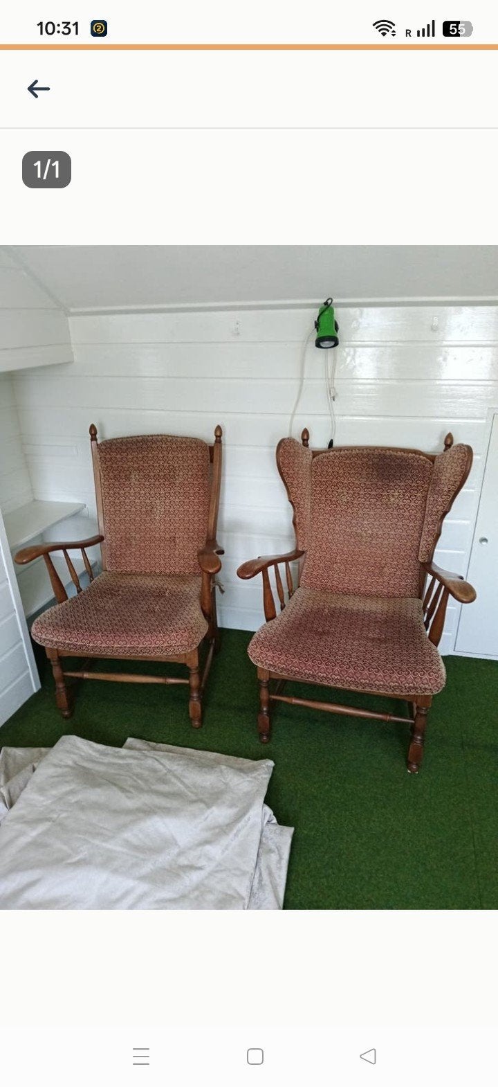 2 stoelen, Antiek en Kunst, Ophalen