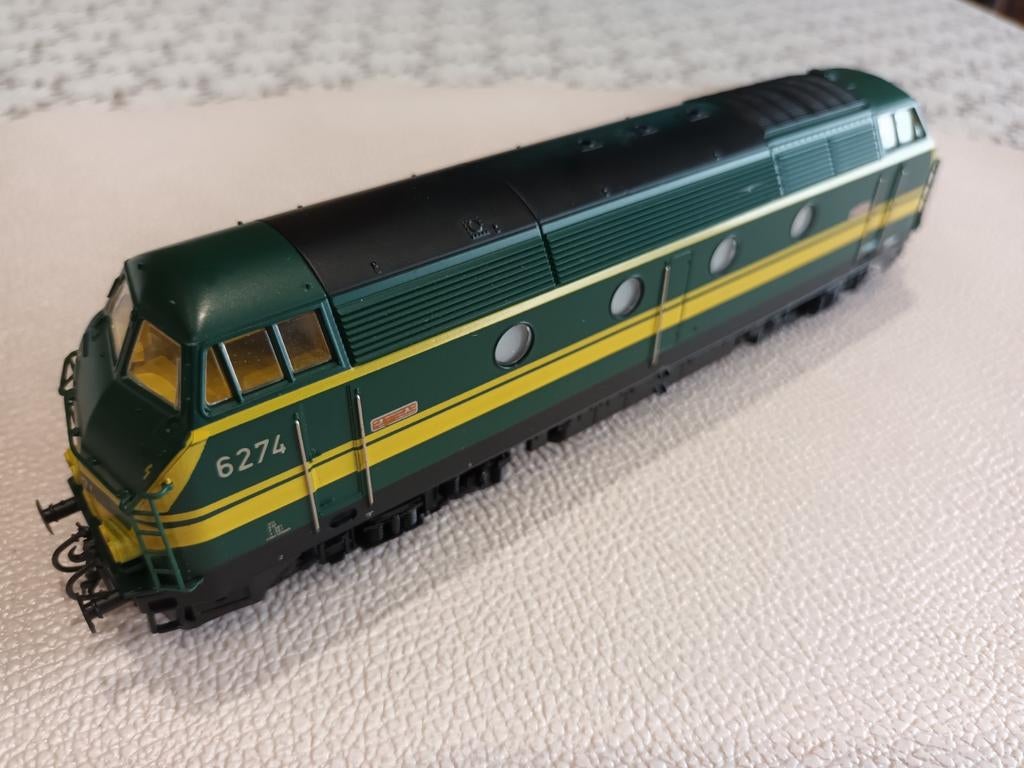 .  Locomotive diesel sncb roco 6274, Hobby en Vrije tijd, Ophalen of Verzenden, Locomotief, Roco