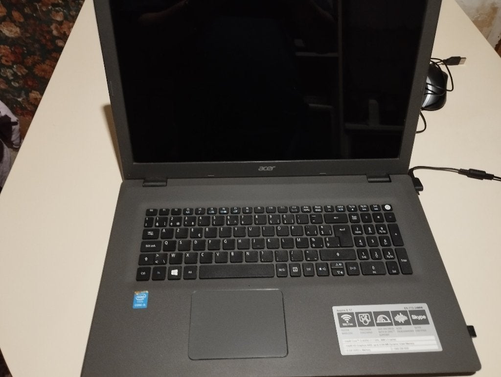 Acer Laptop Aspire E 17 E5-772-34MW, Informatique & Logiciels, Ordinateurs portables Windows, Intel i3 core, 17 pouces ou plus