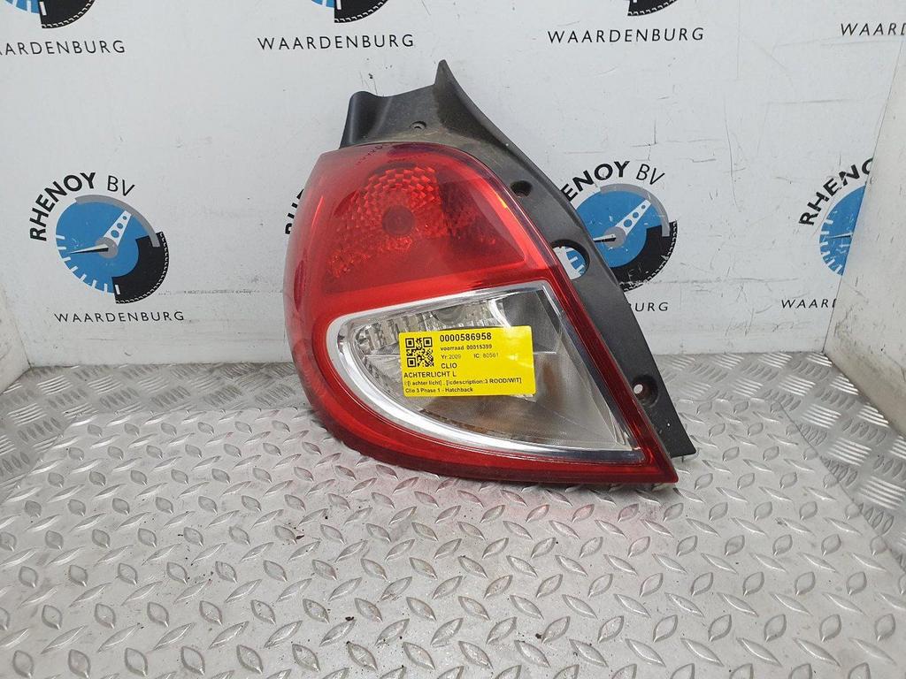 RENAULT CLIO 1.2 TCe Business  ACHTERLICHT L 2009, Enlèvement ou Envoi, Utilisé, Stiba membre