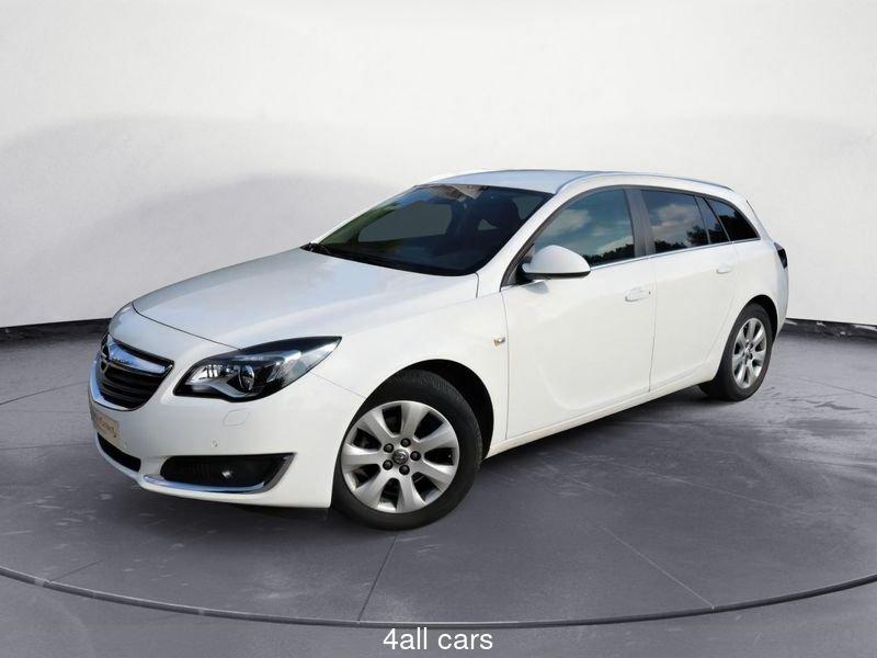 Opel Insignia Sports Tourer 1006 edition ParkPilot leer, Auto's, Gebruikt, 136 pk, Wit, Leder