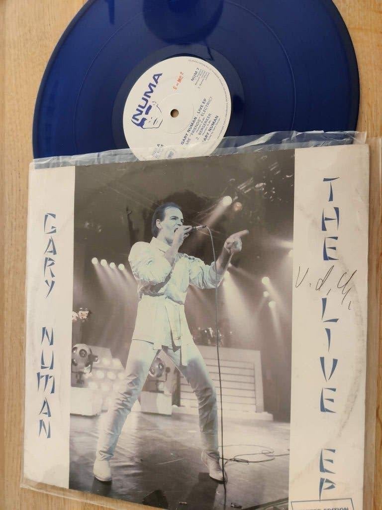 Gary numan (the live ep, ltd editon blue vinyl, NUM7, englan, Cd's en Dvd's, EP, Ophalen of Verzenden, LP