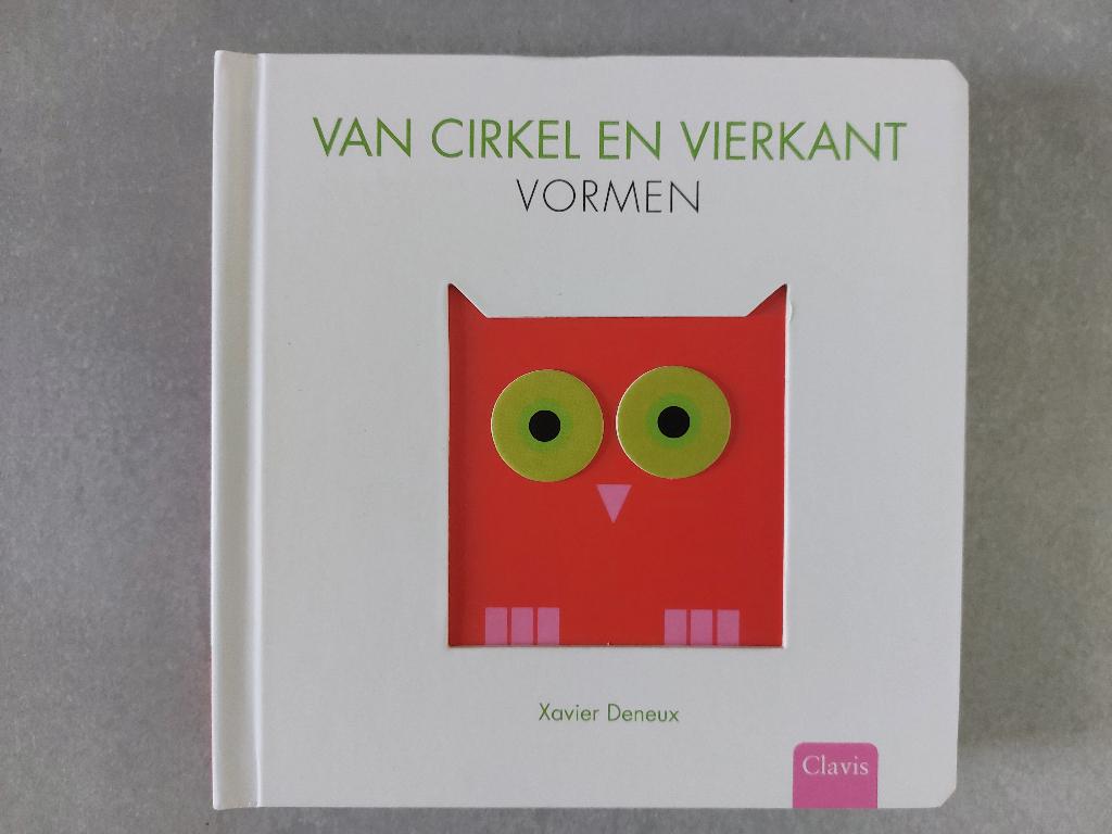 BOEK over VORMEN "van cirkel en vierkant" CLAVIS, Boeken, Ophalen, Non-fictie, Jongen of Meisje, 4 jaar