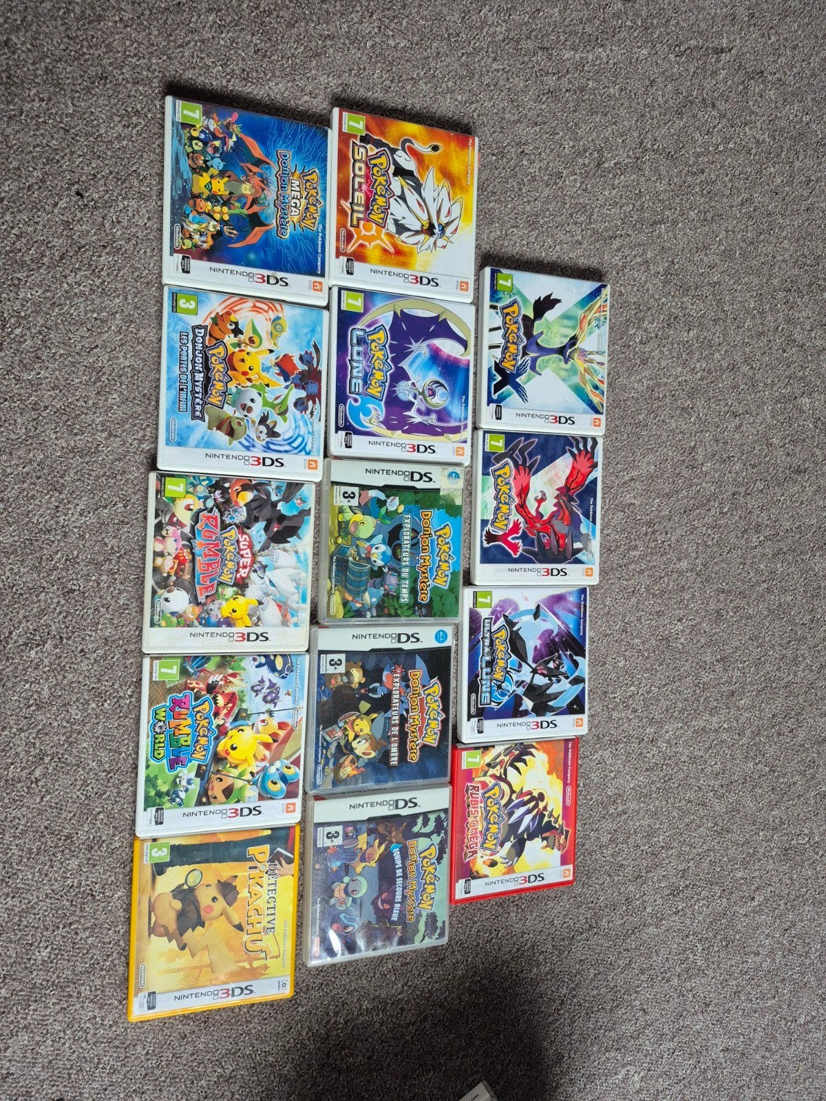 Nintendo ds 3ds Pokémon-spellen, Games en Spelcomputers, Avontuur en Actie, Gekoppelde computers, Ophalen of Verzenden, Zo goed als nieuw