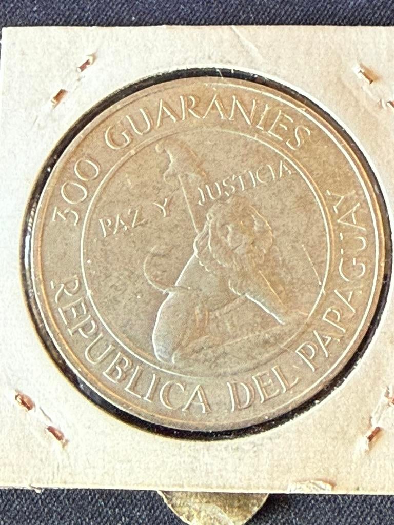 300 Guaranies 1968/1974, Monnaie en vrac, Argent, Autres valeurs, Autres pays