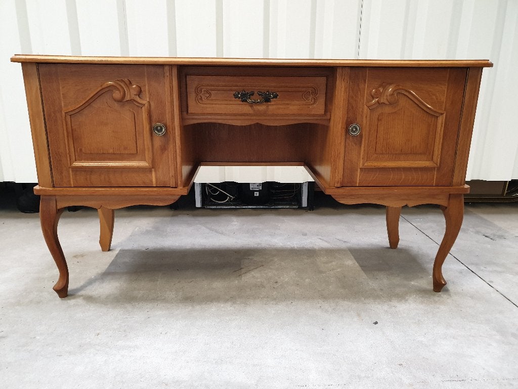 Louis XV Stijl kaptafel. Het kan geleverd worden., Ophalen, Gebruikt, Hout