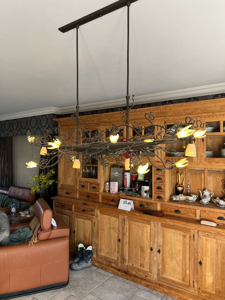 kast, Huis en Inrichting, Ophalen, 200 cm of meer, Teakhout, Met lade(s)