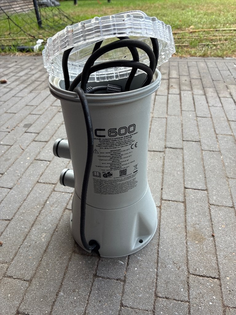 Zwembadpomp Intex, Tuin en Terras, Ophalen, Zo goed als nieuw, Zwembadpomp