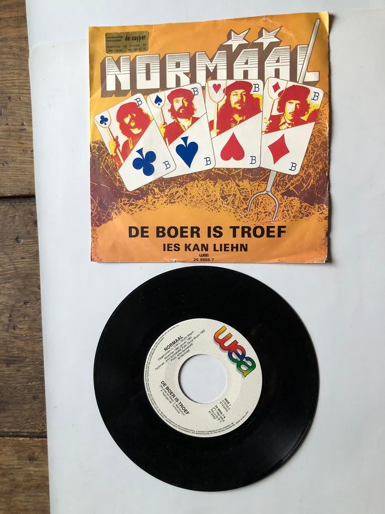 Normaal: De boer is troef ( nederbeat; 1983), Cd's en Dvd's, Vinyl Singles, Verzenden, Zo goed als nieuw