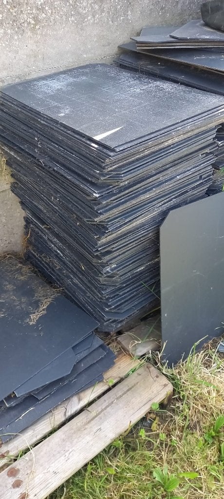 Gevelleien / muurleien leien 60x40 cm - 2 euro per stuk, Doe-het-zelf en Bouw, Ophalen, Gebruikt