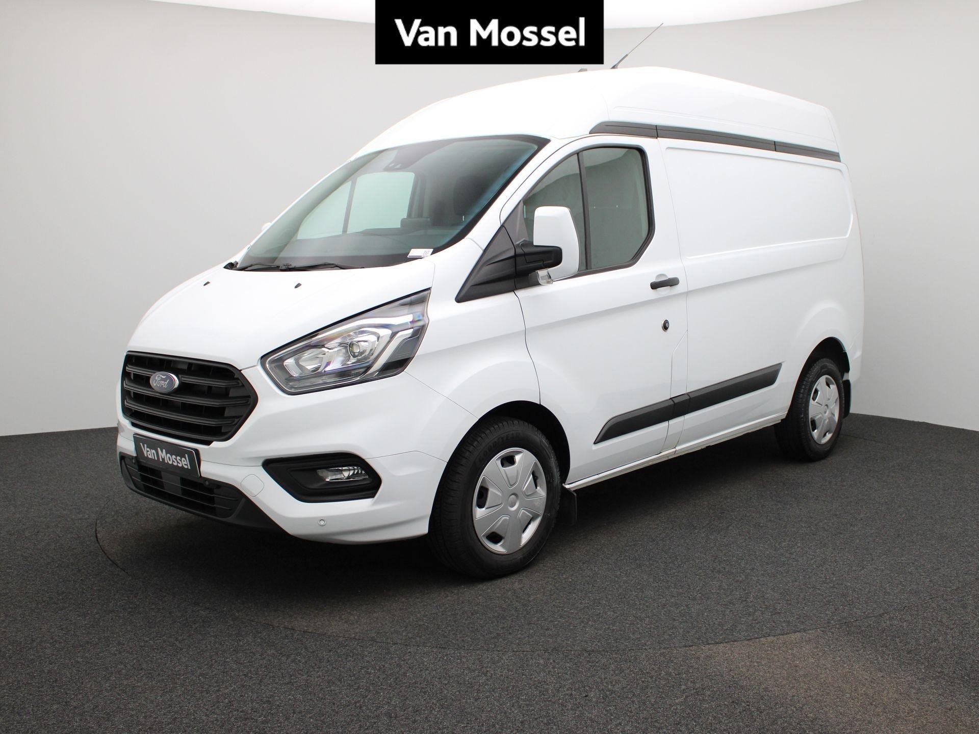 Ford Transit Custom 300 2.0 TDCI L1H2 Trend, Auto's, Stof, Euro 6, Wit, Diesel