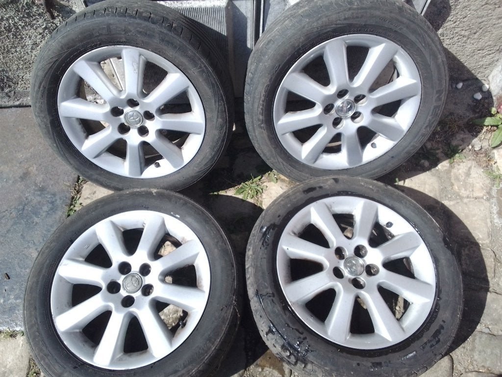 Toyota Avensis jantes alu, Autos : Pièces & Accessoires, Enlèvement, Utilisé, 16 pouces, Jante(s)