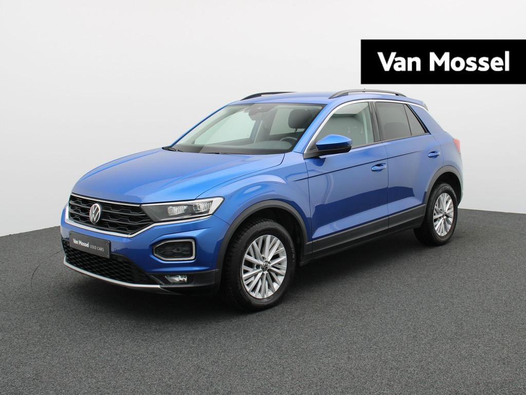 Volkswagen T-Roc 1.0 TSI Style, Voorwielaandrijving, Stof, Gebruikt, Blauw