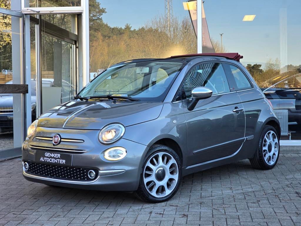 Fiat 500 1.2 benzine Cabrio/ GARANTIE, Auto's, Bedrijf, Handgeschakeld, Parkeersensor, Te koop