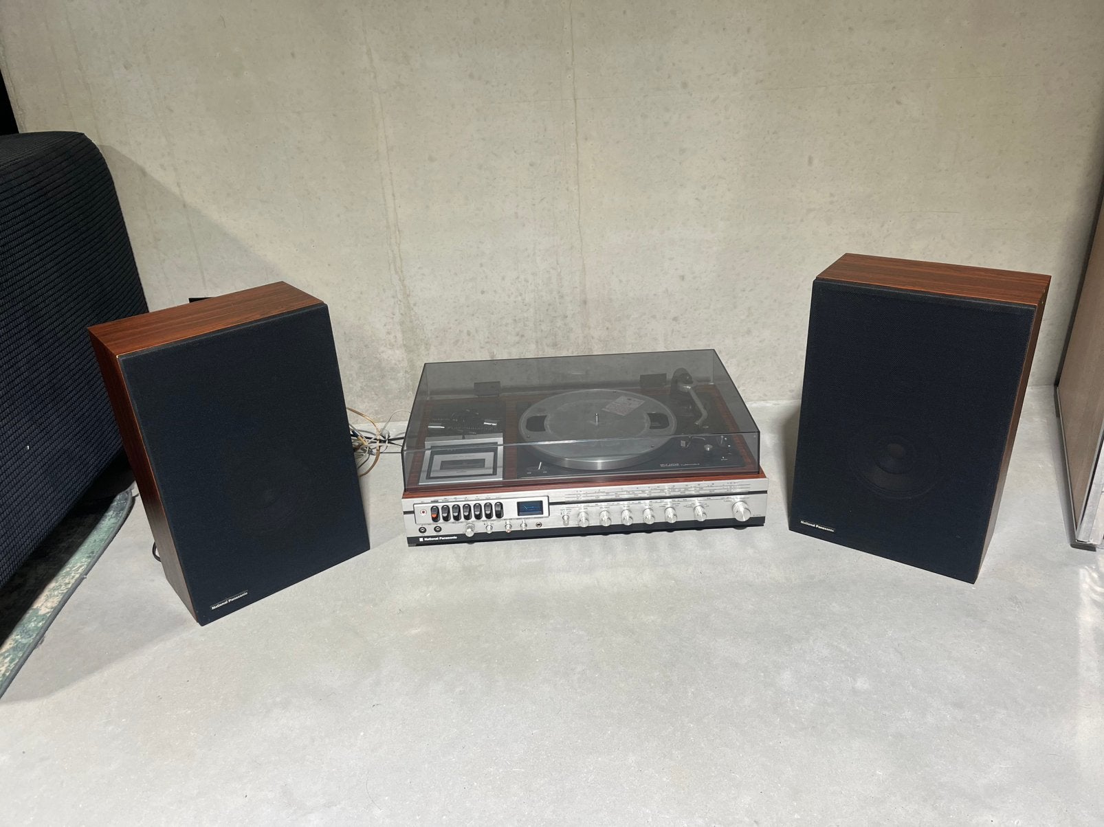 National Panasonic SG-2070L Vintage Platenspeler, Ophalen, Niet werkend, Platenspeler, Overige merken